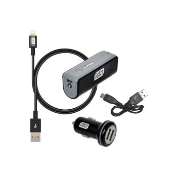 Carpoint mobil töltő szett power bankkal