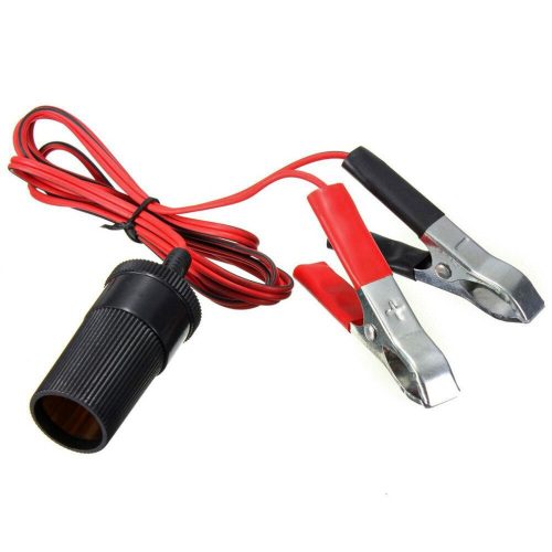 Szivargyújtó aljzat + akkucsipesz - 12V