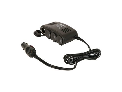 Szivargyújtó elosztó, 4-es - fedeles