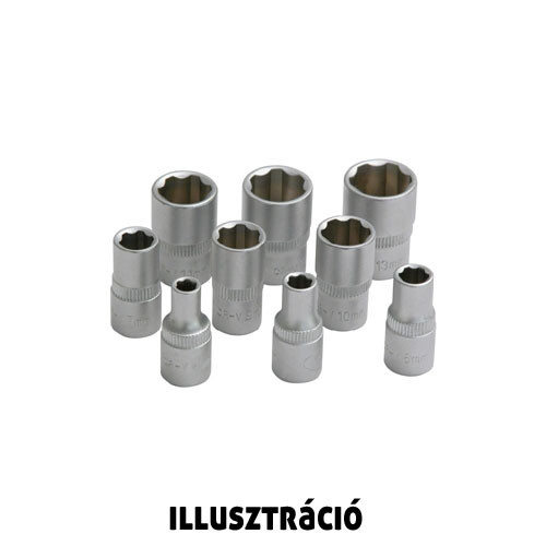 Dugókulcs - CR-V fej - 1/4" - 4 mm