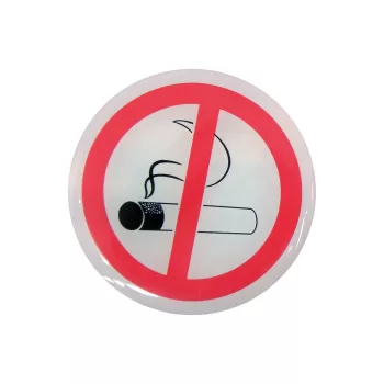 No Smoking matrica - 2db-os
