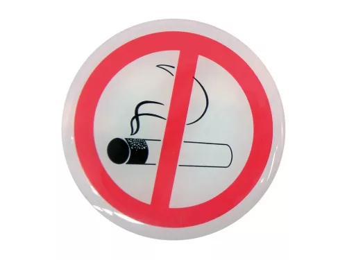No Smoking matrica - 2db-os