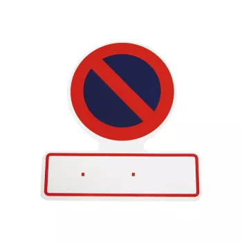 No Parking matrica