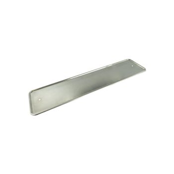 Rendszámtábla keret - fém/krómozott - 1db