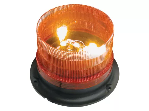 Tetővillogó - mágneses - 12V - sárga