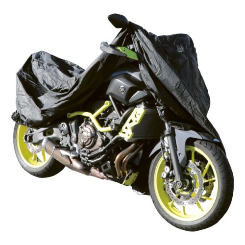 Carpoint motorkerékpár takaró ponyva - fekete