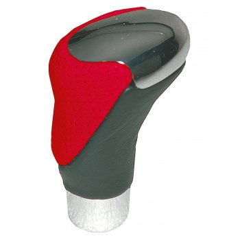 Sebváltógomb - piros/fekete