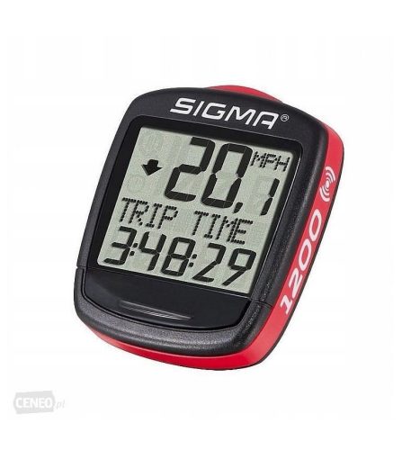 Sigma 1200 WL 12 funkciós vezeték nélküli kerékpáros computer