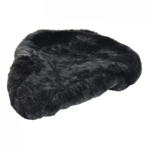DRESCO kerépáros nyereghuzat báránybőrből - unisex