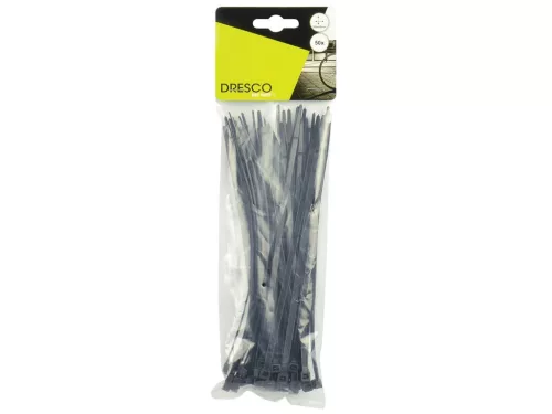 Gyorskötöző - fekete - 4,8x200mm - 50db