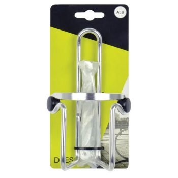 Dresco kerékpár kulacstartó - krómozott