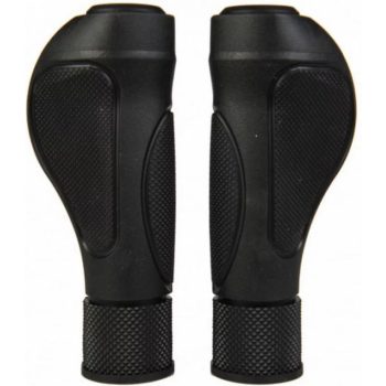 Simson kerékpár markolat - fekete - párban