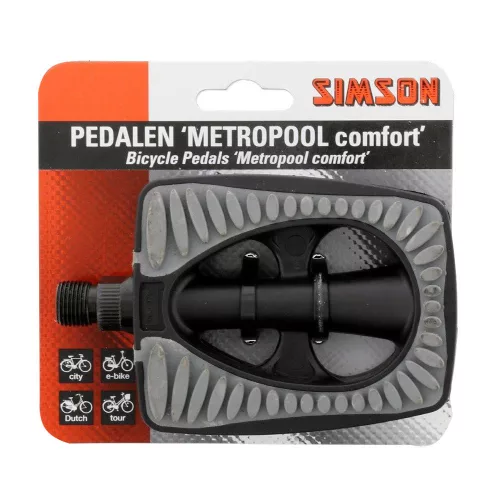 Simson Metropool Comgort kerékpár pedál - párban