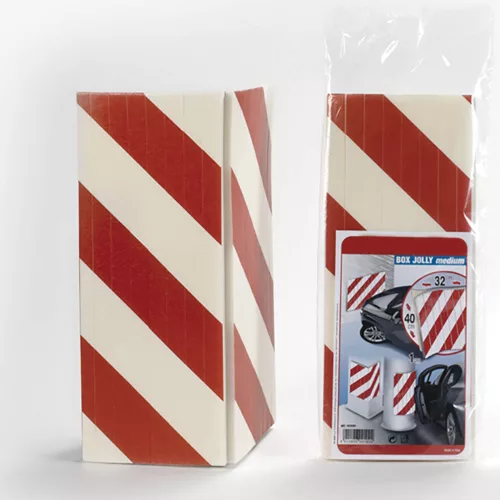 GEKO BOX Jolly ütközésvédő párna - fényvisszaverő - 32x40x1cm