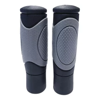   OtoTop kerékpár markolat - 12,5cm - fekete/szürke - párban