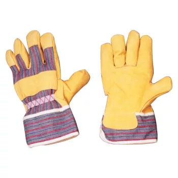 OTOTop textil-bőr munkakesztyű - párban