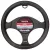 Maranello kormányvédő - piros varrással - 33-37cm