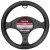 Maranello kormányvédő - fekete/fekete varrással - 33-37cm
