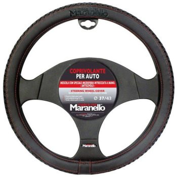 Maranello kormányvédő - piros varrással - 37-43cm