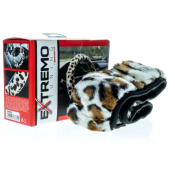 EINPARTS EPSWC23 leopárd mintás kormányvédő - 37-39cm