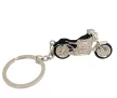 Harley Davidson kulcstartó - fekete/króm