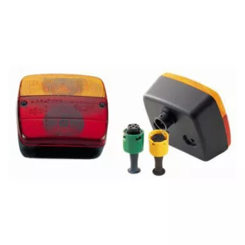 Univerzális 4 funkciós hátsó lámpa utánfutókra