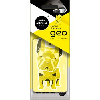Aroma Car Geo Dog illatosító -  Yellow Vanília Noire