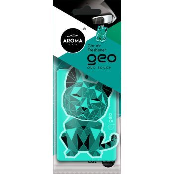 Aroma Car Geo Cat illatosító - Turquoise Oud Touch