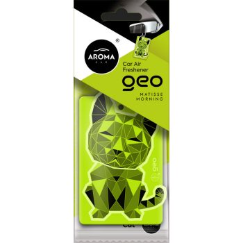 Aroma Car Geo Cat illatosító - Green Matisse Morning