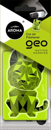 Aroma Car Geo Cat illatosító - Green Matisse Morning