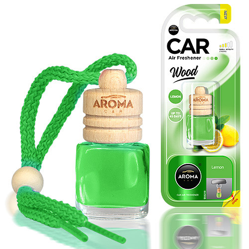 Aroma Car fakupakos illatosító - citrom - 6ml