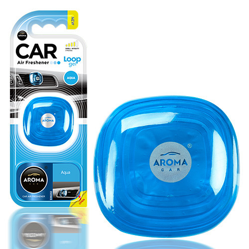 AromaCar Loop Gel Illatosító - Aqua