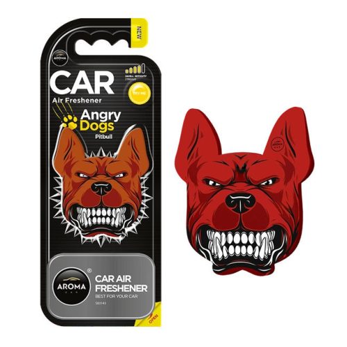 Aroma Car autóillatosító - Angry Dog - Black illat