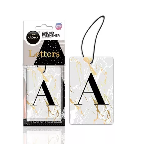 Aroma Car illatosító - "A" betű