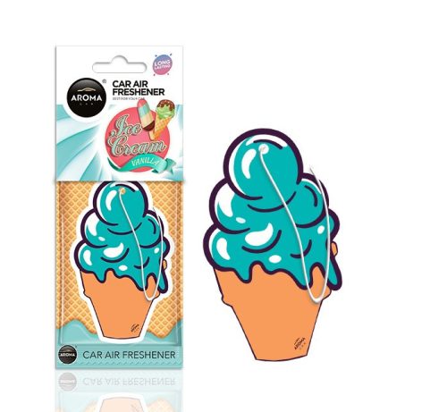 Aroma Car Sweets - illatosító - Ice Cream Blue Vanilla illat