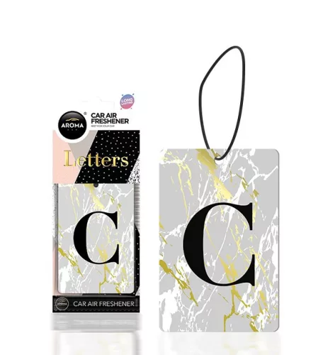 Aroma Car illatosító - "C" betű