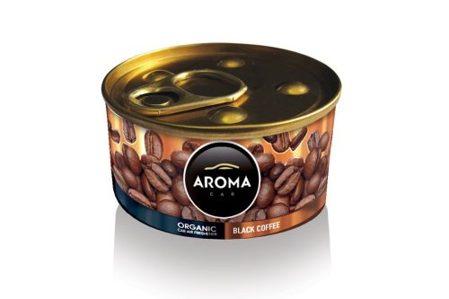 Aroma Car Organic illatosító - fekete kávé