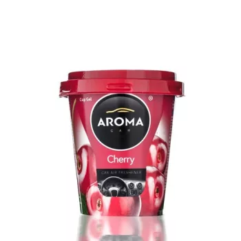   Aroma Car Cup Gel - poharas zselés illatosító - 130g - Cherry / Cseresznye illat