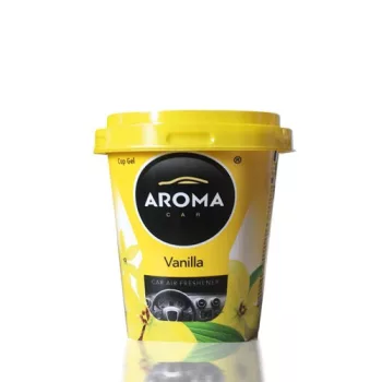   Aroma Car Cup Gel - poharas zselés illatosító - 130g - Vanília illat