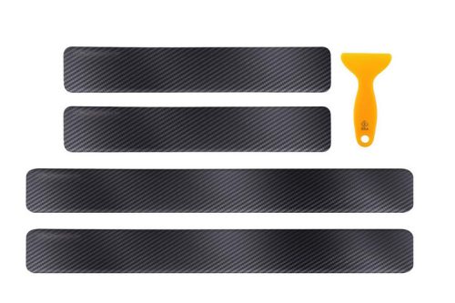 4db-os küszöbvédő matrica - karbon