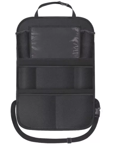 MaxSpeed ülés háttámla rendező - fekete -  61x41cm