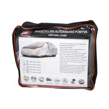   MaxSpeed jégeső elleni autótakaró ponyva - M - 432x165x119cm