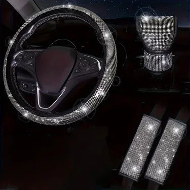 MaxSpeed strasszköves kormányvédő szett, 5db-os