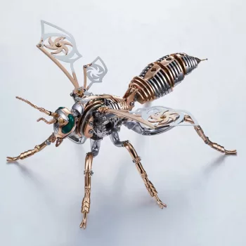 3D fém darász Puzzle - bronz