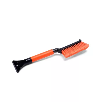 Kefés jégkaparó szivacsos nyéllel - 41 cm