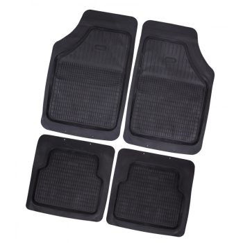   Maxspeeed 4 részes, PVC autós szőnyeg, univerzális, fekete színű