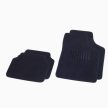4 részes autószőnyeg szett, taposóbetéttel, szövet, fekete