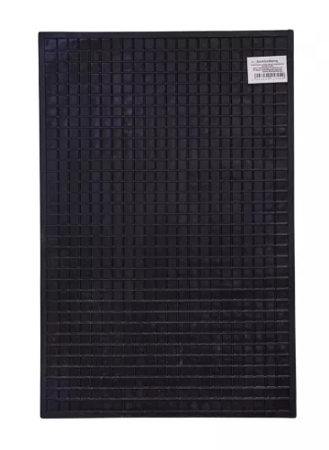 Univerzális gumi autószőnyeg - fekete - 59x39cm - 1db