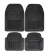 4 részes univerzális autószőnyeg szett - fekete
