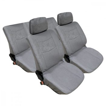   Racing Sport - 6 részes üléshuzat szett, univerzális, szürke